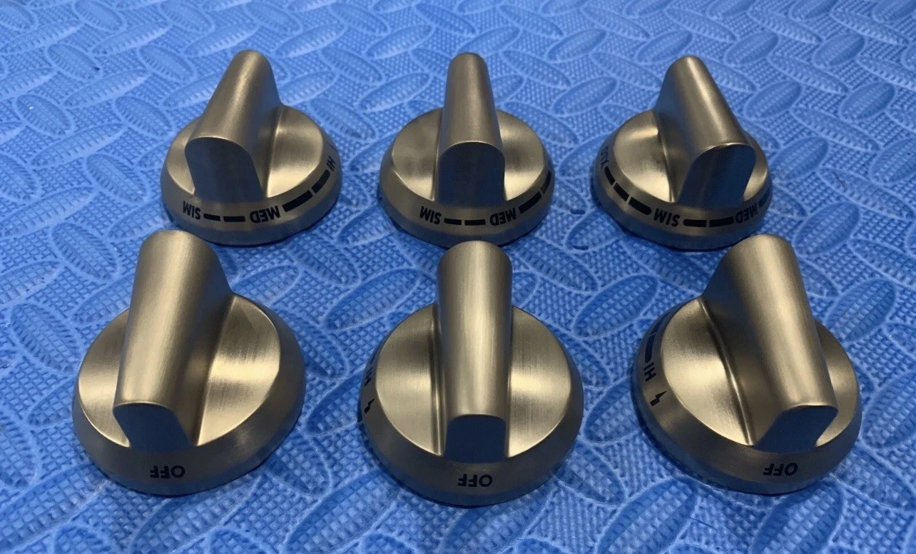 THERMADOR STAINLESS KNOB SET (6pc) FOR 36”PRO HARMONY RANGETOP, C-pics & desc
Opens in a new window 