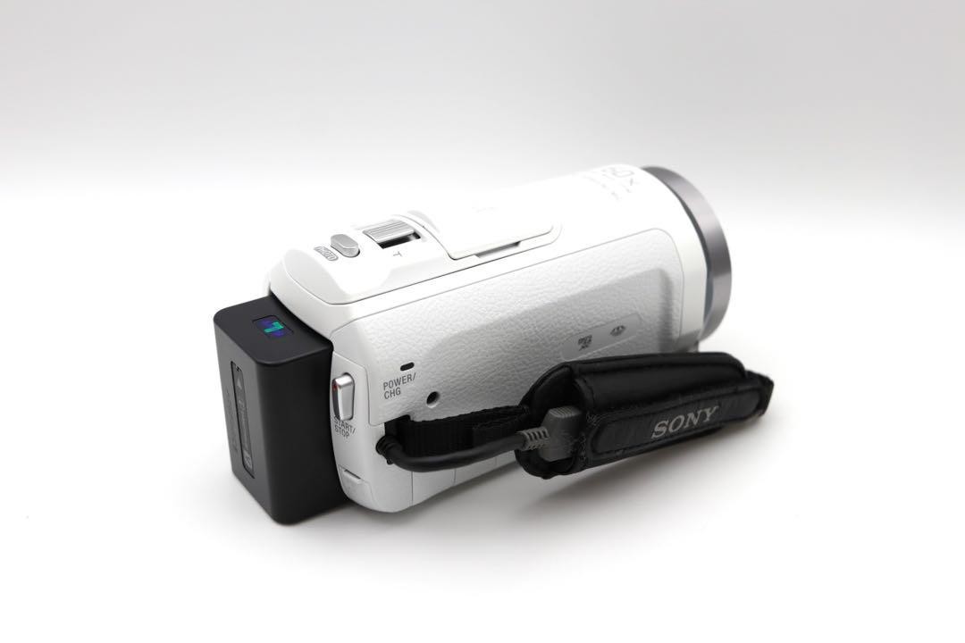【美品】SONY HDR-CX535 ホワイト　箱付き SONY HDR-CX535 HandyCam Digital HD Video Camera Recorder
