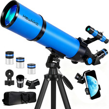 Telescope for Adults Kids, 80Mm Aperture 600Mm High Powered Telescope for Astr