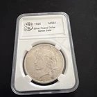 1925 Silver Peace Dollar Better Date High Grade