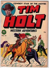 THE TEXAN # 1 (A-1 #14) (MAGAZINE ENTERPRISES) (1948) FRANK BOLLE & DICK AYERS