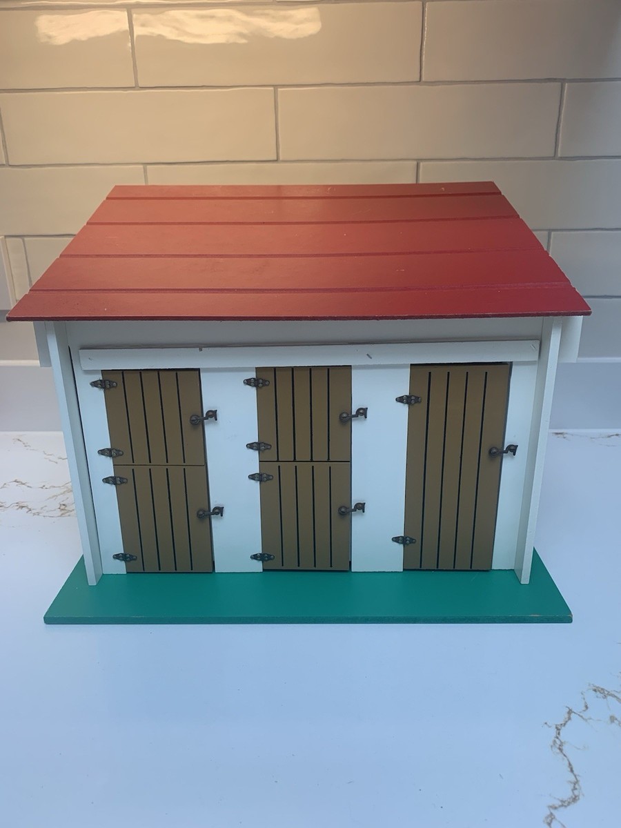 Julip 1990's Horse Toy/ Model Set- Stable, Horses, Riders Plus