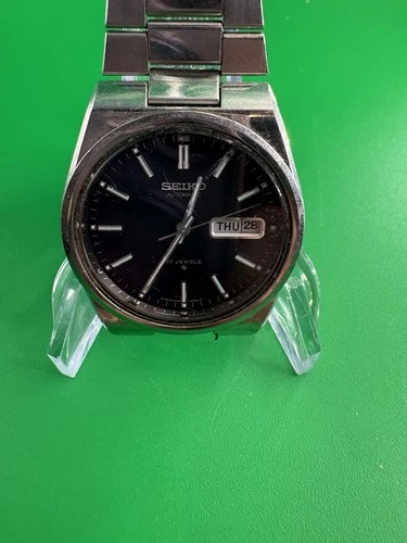 Seiko Men's Automatic 17J 6309-9009 Wristwatch Time/date/day Runs