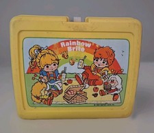 Vtg Rainbow Brite Lunchbox 1983 No Thermos