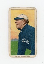 1909-11 T206 Frank Smith Sovereign 350 back tobacco baseball card