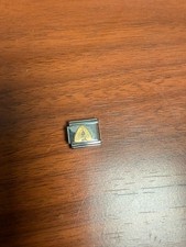 Nomination Bracelet Charm - "A" in gold - stainless steel