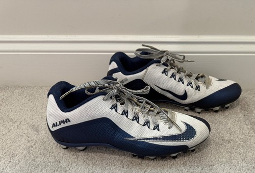 Nike Cleats Mens Size 10.5 Pro Football Blue / White Low Style 719930-144 - Picture 12 of 18
