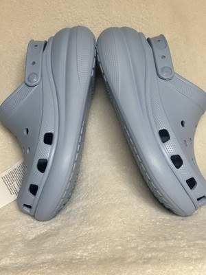 Crocs CRUSH Clog Men 10 Women 12 BABY BLUE Trending! Platform/Wedge CROCS!