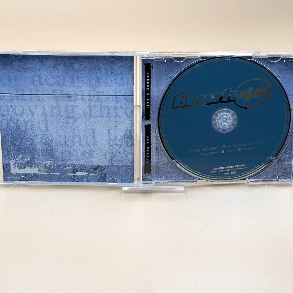 The Best of Crush 40 Super Sonic Songs CD Japan Sega Sonic Band With Obi Rare - Image 4 of 4