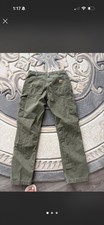Carhartt Relaxed Fit Green Canvas Cargo Work ...