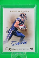 2011 Panini Prime Signatures #40 Danny Amendola Autographs Gold #/25 BOOKEND