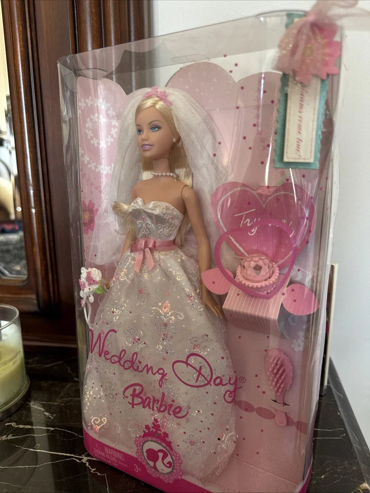 BONECA BARBIE 2007 - Barbie do dia do casamento - Novo na caixa - Novo na caixa - M2778 - Mattel - Imagem 2 de 4