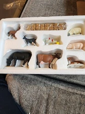 Department 56 Heritage Village Collection Farm Animals Set Of 8 #56588