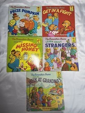 Vintage Berenstain Bears Lot 5 First Time Books 1980s Kids Softcover