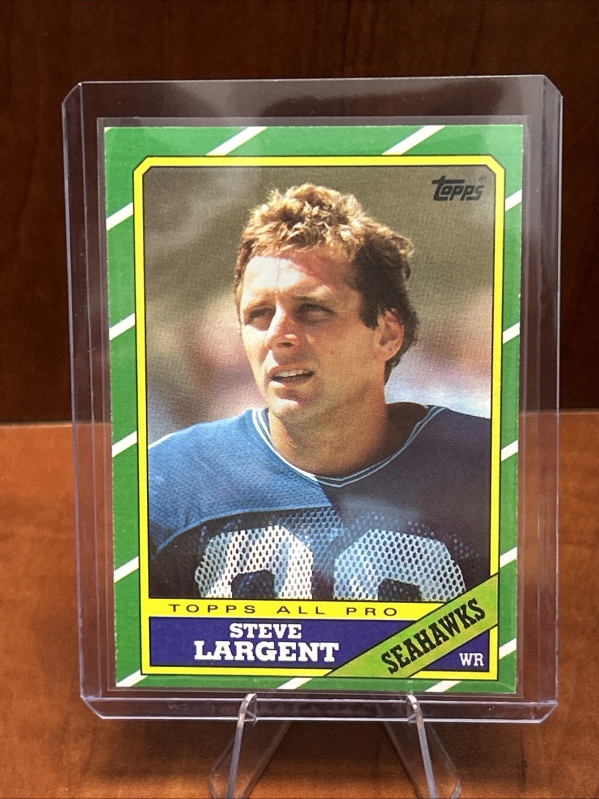 1986 Topps Football - STEVE LARGENT - Seahawks #203