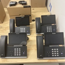 Yealink MP58-WH E2 IP Phone for Microsoft Teams w/7" Touch Display LOT OF 6