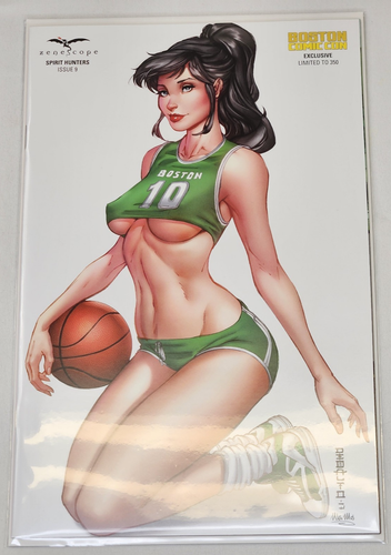 ZENESCOPE Comic Book Limited Ed. 350 Spirit Hunter 2017 NM Collector Cover - Picture 11 of 14