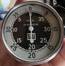 Vintage Sw Tachometer Stewart Warner Nos