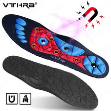1 Pair Magnetic Therapy Foot Acupressure Insoles Men Women Magnet Massage Sports