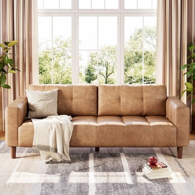 Modern Oversized 3-seater Sofa Comfortable Deep Seating Sofa For Living Room