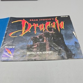 Bram Stokers Dracula (Nintendo Entertainment System NES) Complete W/ Manual CIB 