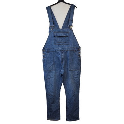 Enzo 989 Latzhose gerades Bein starr Denim UK Herren Größe 3XL W40 L33