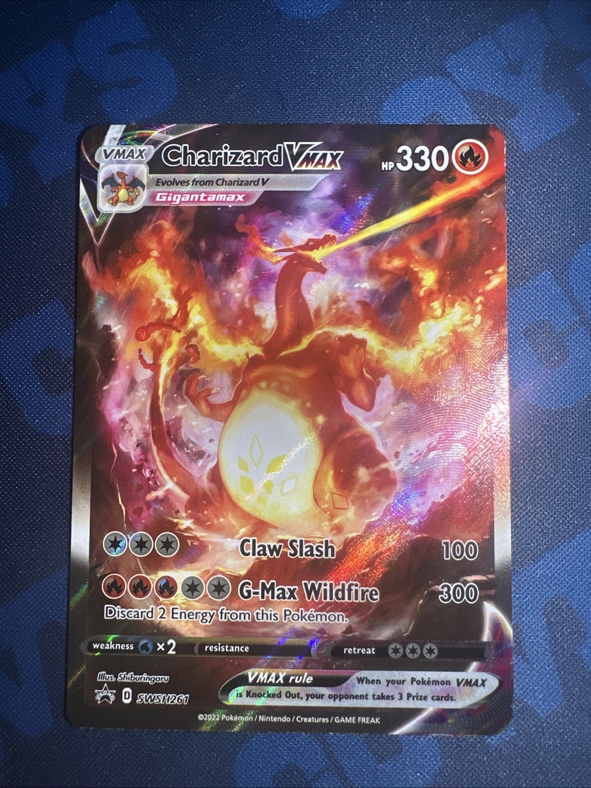 Charizard VMAX 2022 Sword & Shield: Black Star Promo #SWSH261
