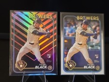 2024 Topps Update - Halloween Holiday Foil #US144 Tyler Black (RC) LOT w Base