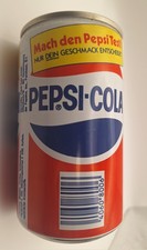 International German Pepsi Can with top Banner Empty -115