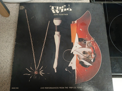 The Who Join Together 2 CD Box Set Live 1989 U.S. Tour MCA Records Rock