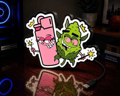 Cosmo/Wanda Adult Humor LED Light Box