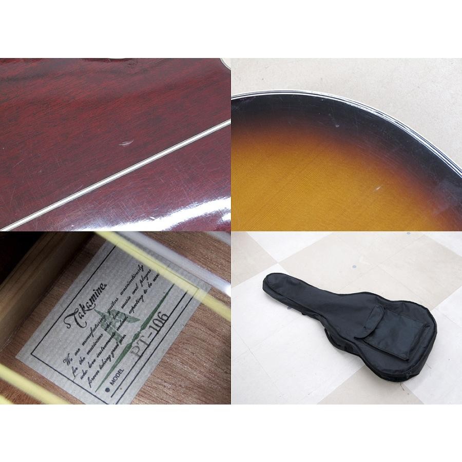 Takamine PT106 Acoustic Electric Guitar Vintage MIJ Natural Japan