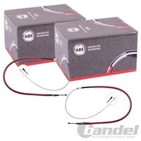 2X A.B.S. Handbremsseile Hinten Beidseitig Passend FÜR CitroËN C3 Links+Rechts