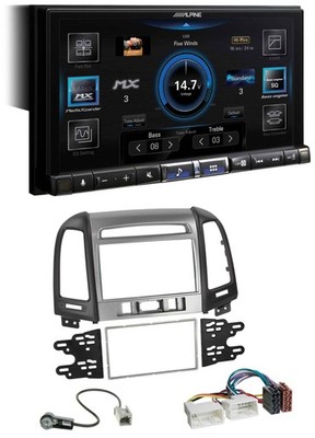 Alpine DAB 2DIN USB Bluetooth MP3 Autoradio für Hyundai Santa Fe 3 Schalter 06-1