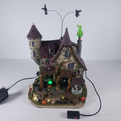 Lemax Spooky Town Wicked Garden Coven #35017 Animation Soundtrack & Lighting
