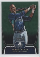 2012 Bowman Platinum Prospects Green Refractor 66/399 Jabari Blash #BPP79 1b8