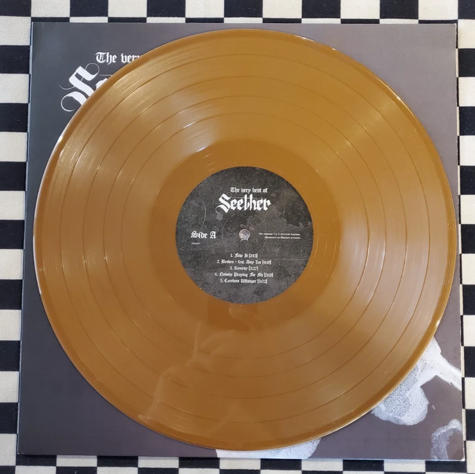 The Very Best Of Seether LP by Seether brown vinyl limited edition 2021 VG+ - Image 3 of 4