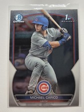 2023 Bowman Chrome 1st Michael Carico BDC 170 Cubs