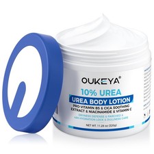 OUKEYA Urea Cream for Dry Chapped Skin with 10 Urea Deep Moisturizer Body Lo...
