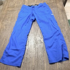 Grey  s Anatomy by Barco Spandex Stretch Scrubs Women Pants Color Blue Size Small