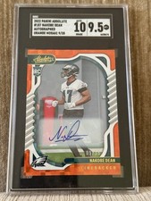 2022 Panini Absolute 187 Nakobe Dean Orange Mosaic Rookie Auto /35 SGC 9.5/10 RC