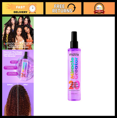 Miracle Leave-In Conditioner Spray - Heat Protectant, Anti-Frizz, Moisturizing,