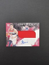 2020-21 Origins Rookie Jersey Autographs RPA Deni Avdija Auto /75