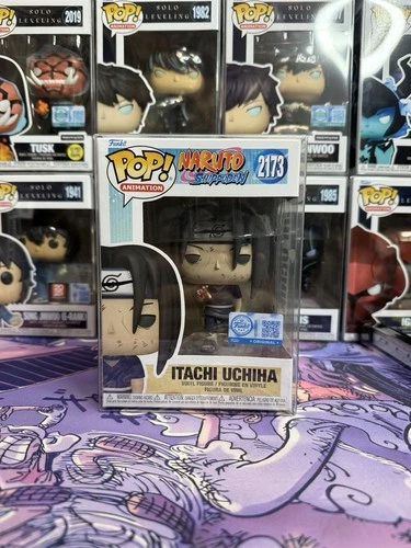 Funko Pop! Exclusive Naruto Shippuden Itachi Uchiha Figure #2173 with Protector