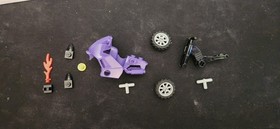 LEGO Catwoman Minifigure w/ Catcycle Motorcycle Vehicle, Set 7779  bat003
