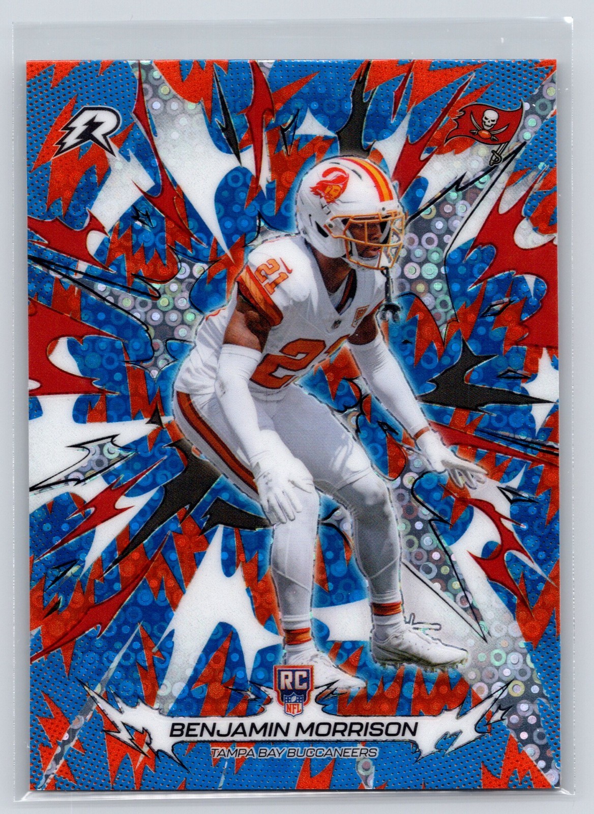 2025 Topps Resurgence - Benjamin Morrison #192 Blue and Orange Spark (RC)