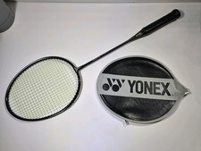 Yonex GRAPHLEX 150 FULL CARBON SHAFT Badminton Racket with Cover Used