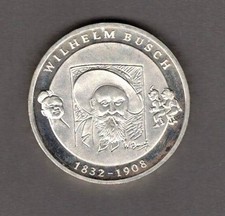 Niemcy - 10 euro 2007 - Wilhelm Busch - PP