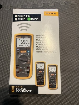 Brand New Fluke 1577 Insulation Multimeter, LCD Display, 600 Megaohm Resistance