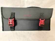 ARTEZA Pen/pencil Organizer Case, 108 Slots, Zipper Pocket, Shoulder Strap